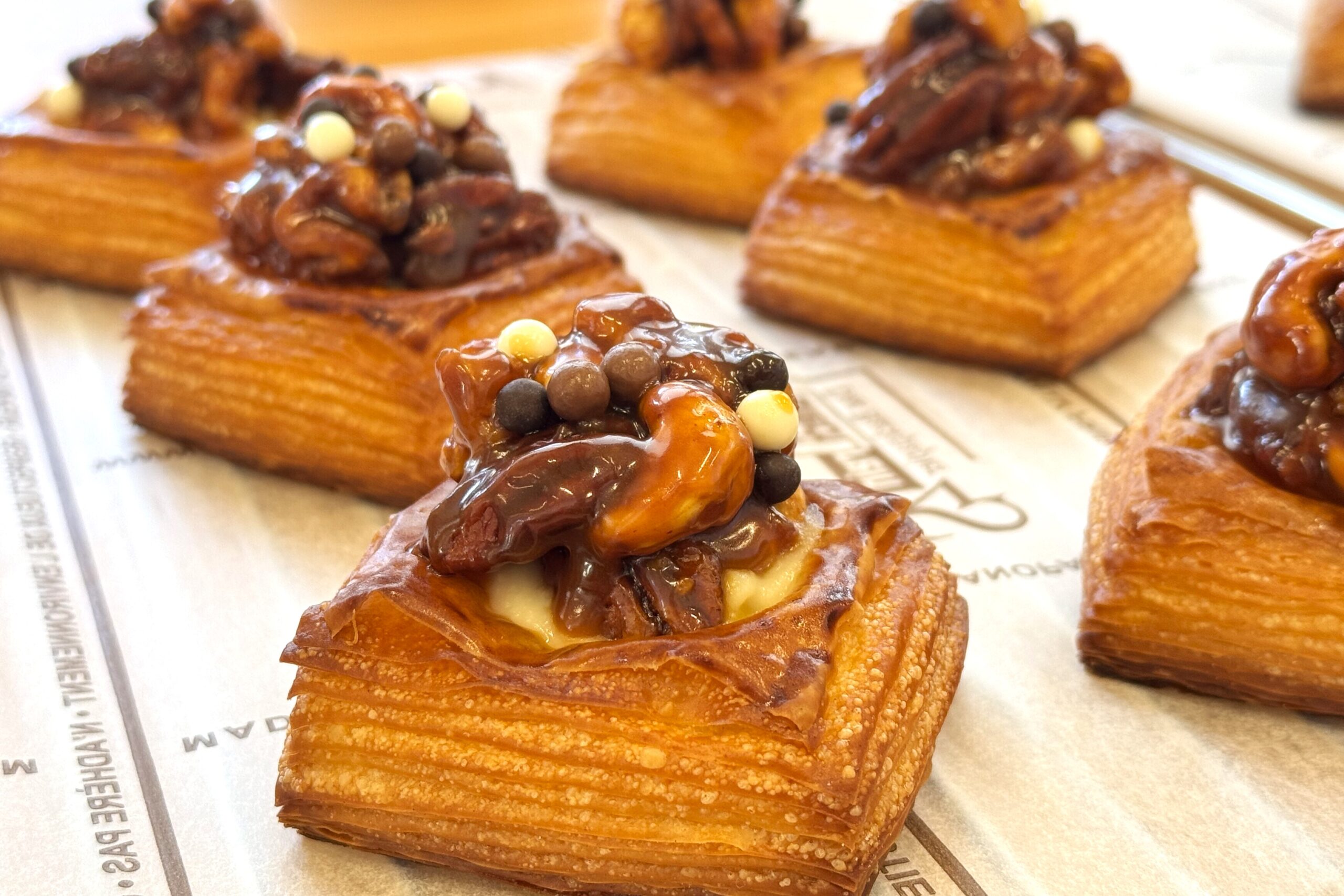 Caramel Nut Danish Fine