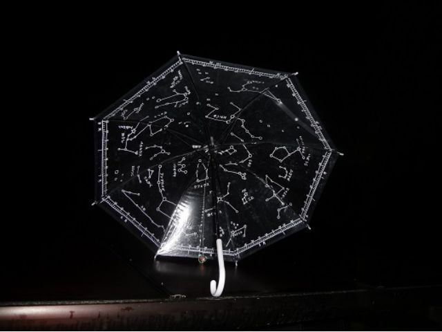 星座早見傘作り