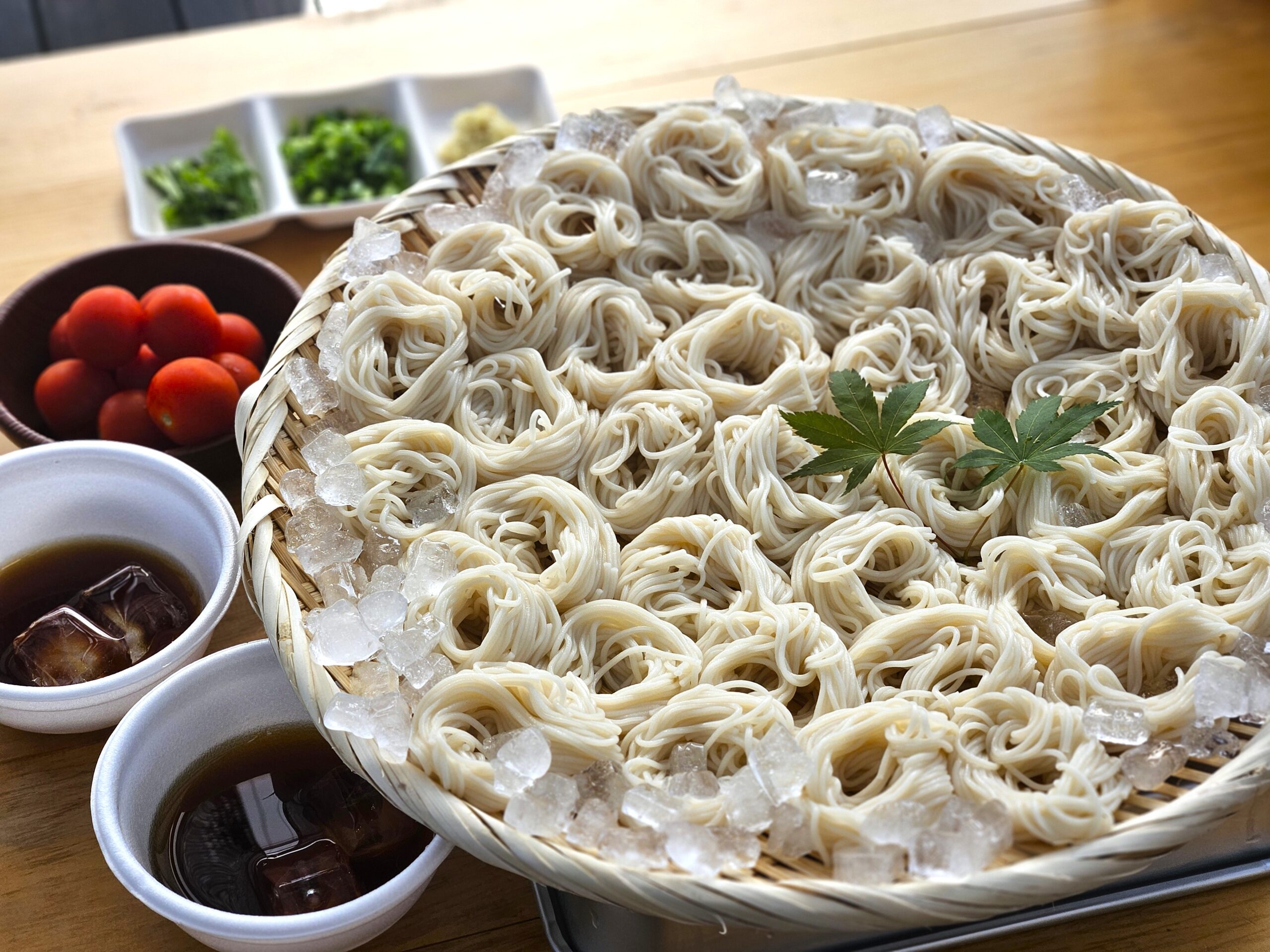流しそうめん