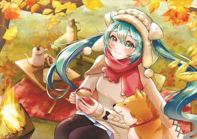 初音ミクイラストコンテスト優秀賞